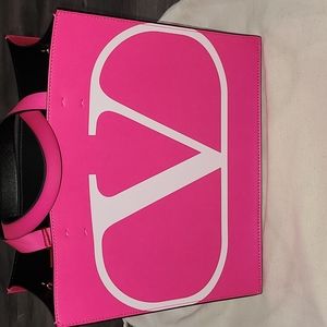 Auth Valentino VLOGO shopping tote